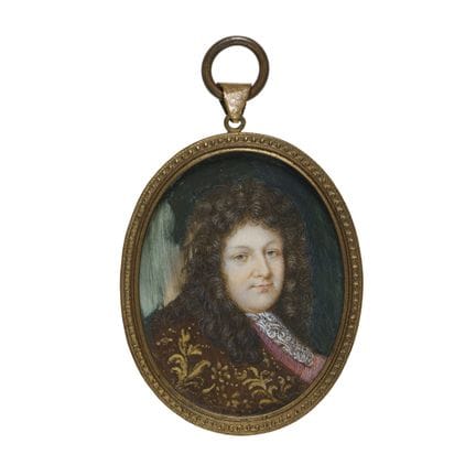 Miniature représentant François Michel Le Tellier.