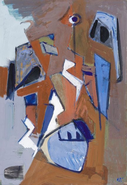 Hans Kinder "Komposition". 1982.
Hans Kinder 1900 