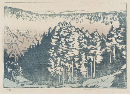 Siegfried Berndt, Winterlandschaft (Erzgebirge?) /