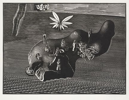 Wolfgang Mattheuer "Was nun?". 1980.
Wolfgang Matt