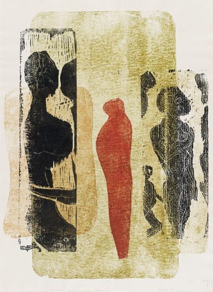 Gerhard Altenbourg "Glossen um eine Figur, die ich