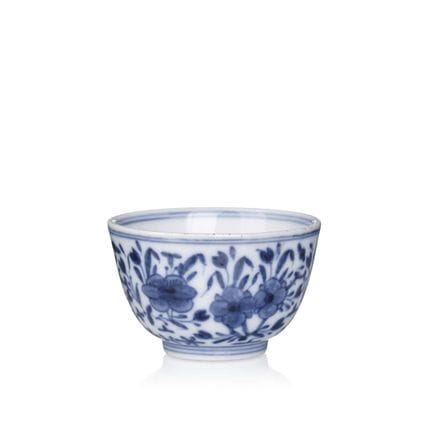 Seltenes Muster-Türkenkoppchen mit chinesischer Ps