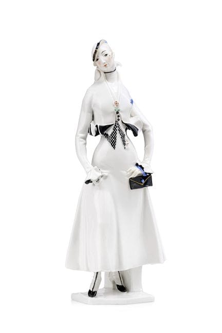 "Modedame". Paul Scheurich für Nymphenburg. 1916. 
