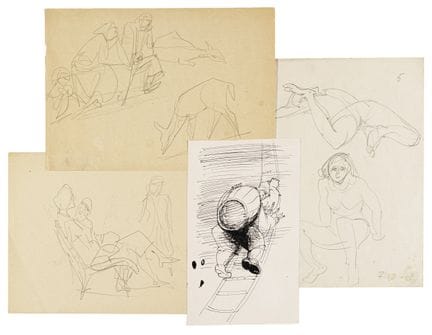 Josef Hegenbarth "Illustration zu: de Coster ''Sme
