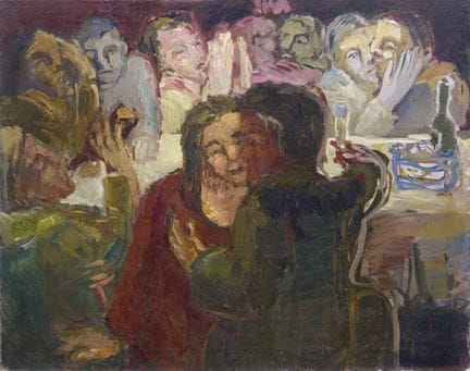 Wolfgang Smy, Abendliche Gesellschaft. 1979.
Wolfg