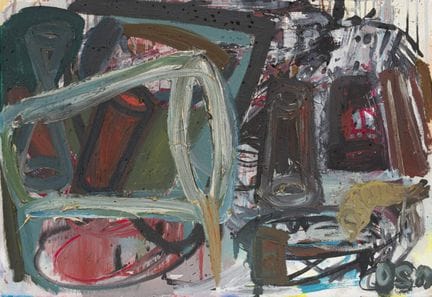 Osmar Osten, Stillleben mit Glas. 1987.
Osmar Oste