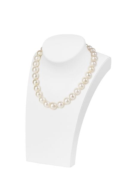 Südsee-Perlencollier Choker.
31 Perlen im Verlauf,