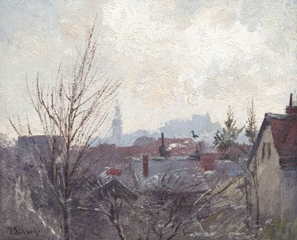 Paul Wilhelm Tübbecke, Blick über die Dächer von W
