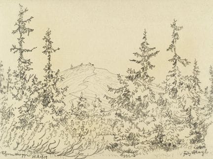 Fritz Bleyl "Schneekoppe". 1939.
Fritz Bleyl 1880 