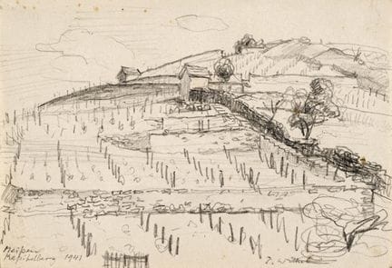 Paul Wilhelm "Meißen – Kapitelberg". 1941.
Paul Wi