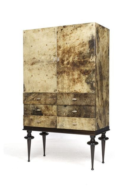 Barschrank "Modell 1263". Aldo Tura für TURA, Mail