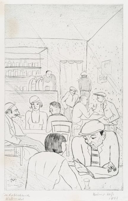 Bruno Voigt "Jakobschenke" (Weimar). 1932.
Bruno V