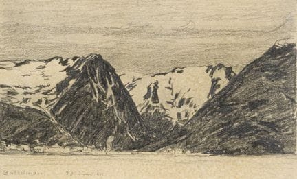 Otto Altenkirch "Batholmen"(Sogn, Norwegen). 1911.