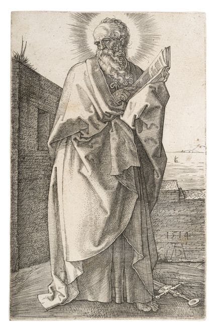 Albrecht Dürer "Der Apostel Paulus". 1514.
Albrech