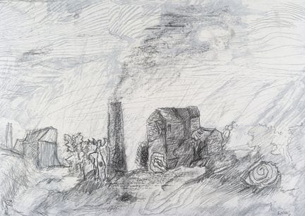 Werner Wittig, Radebeuler Landschaft / "Am Sumpf" 