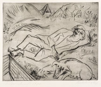 Paul Kleinschmidt "Der verlorene Sohn". 1920.
Paul