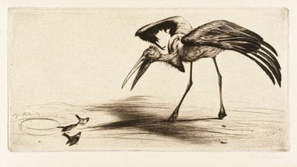 Richard Müller "Die Gegner". 1915.
Richard Müller 