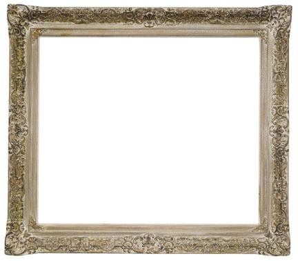 Cadre en stuc de style Régence. XXe siècle.
Bois s
