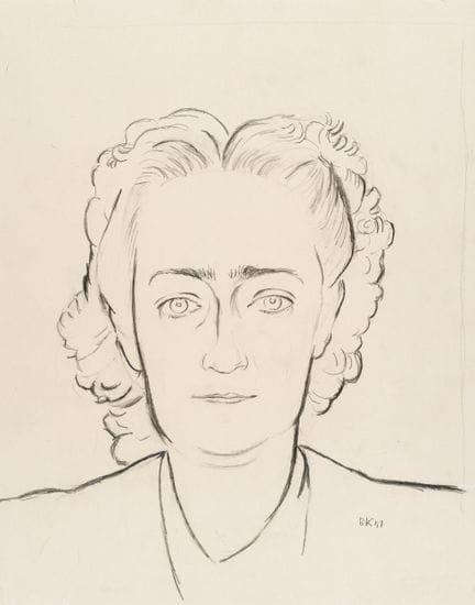 Bernhard Kretzschmar "Elli Tietz". 1951.
Bernhard 
