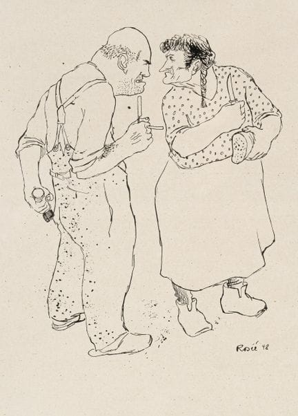 Paul Rosié "Die gute Ehe". 1948.
Paul Rosié 1910 B