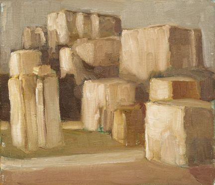 Herbert Naumann, Paysage d'automne. 1987.
Herbert 