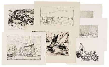 Erhard Hippold, Ostsee – Ahrenshoop – sieben Radie