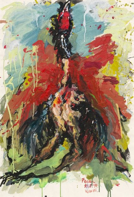 Jürgen Wenzel "Fasan". 1990.
Jürgen Wenzel 1950 An