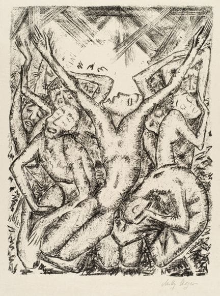 Milly Steger "Verklärung". 1918.
Milly Steger 1881