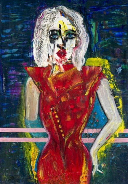 Gerold Kratzsch "Blue Eyes". 2020.
Gerold Kratzsch