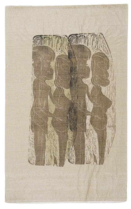 Gerhard Altenbourg "Erfühltes Flüstern". 1976.
Ger