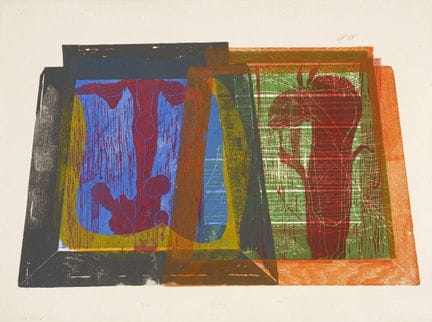 Gerhard Altenbourg "Ariadne". 1973.
Gerhard Altenb