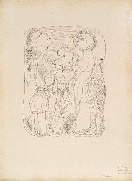 Gerhard Altenbourg "Frau Libelle, Bruder Ufergeruc