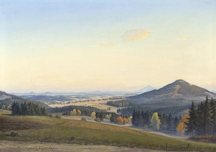 Willy Müller-Lückendorf "Ein frühherbstlicher Nach