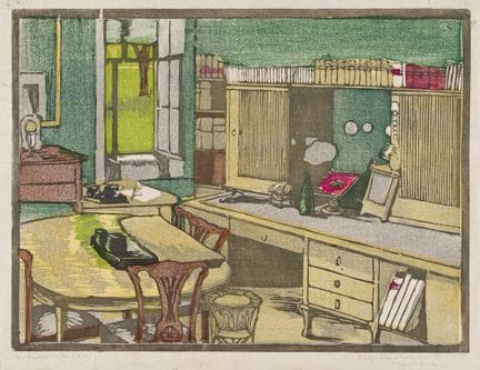 Margarethe Geibel "Arbeitszimmer I" / "Junozimmer 