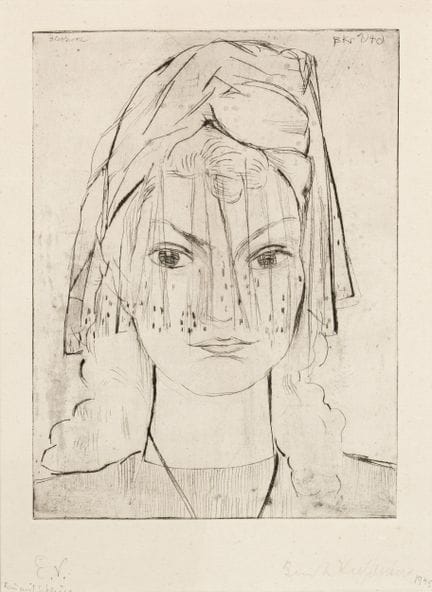 Bernhard Kretzschmar "Eleonore (II)". 1946.
Bernha