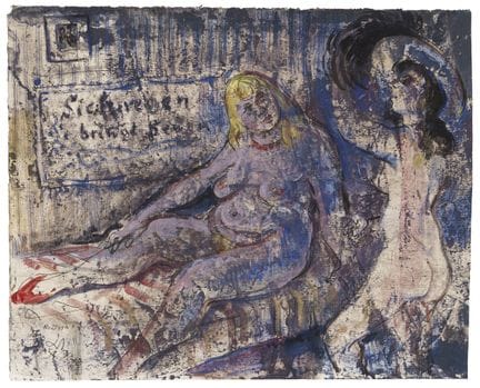 Woldemar Winkler "Sich regen bringt Segen". 1954.
