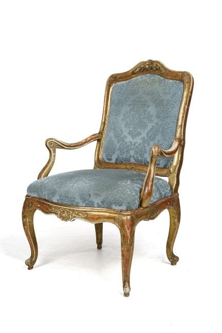 Großer Louis XV-Fauteuil "à la reine". Frankreich.