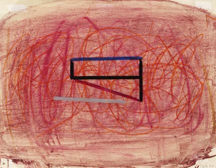 Bernd Hahn "Linien auf Rosa". 1991.
Bernd Hahn 195