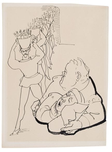 Josef Hegenbarth "Illustration zu Charles de Coste