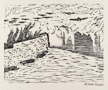Wilhelm Rudolph "Bomber". 1945–1947. Späterer Abzu