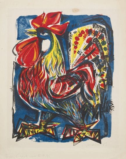 Walter Womacka, Großer Hahn. 1971.
Walter Womacka 