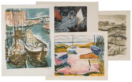 Erhard Hippold, Ostsee – u.a. Wismar, Alter Hafen 