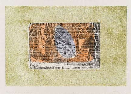 Gerhard Altenbourg "Herauftauchend aus Animas Scho