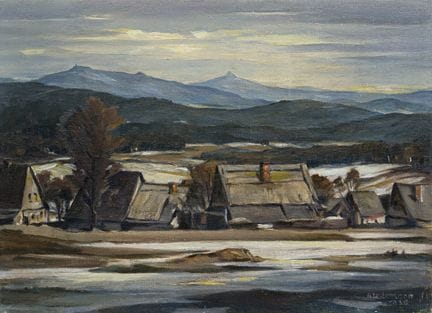 Bruno Lademann, Vue sur la forêt de Hochwald dans 