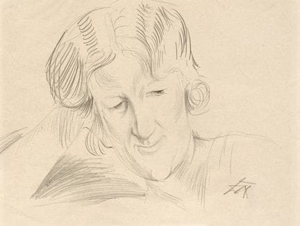 Otto Dix "Erna I". Um 1930.
Otto Dix 1891 Untermha