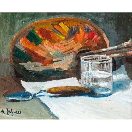 ANTONELLO CAPOZZI (Matera, 1972) 
Pinceaux 
Huile 
