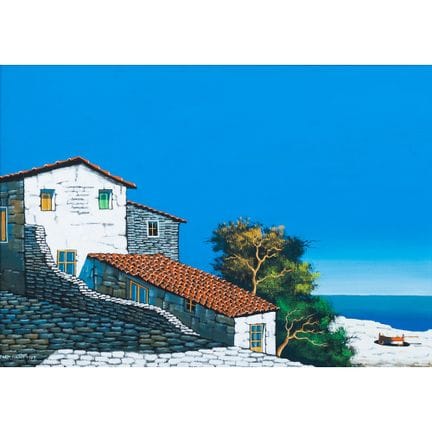 RAFFAELE PALMISANO (XXe siècle) 
Paysage des Pouil