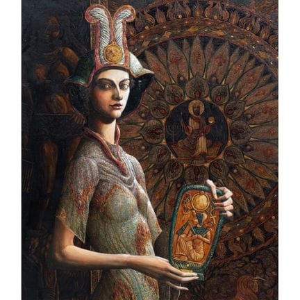 ALBERTO ABATE  (Roma 1946 – 2012)
Dips 
Olio su te