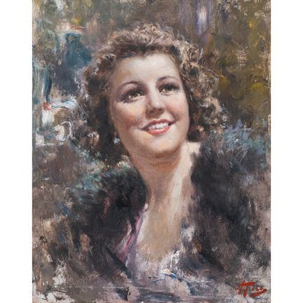 ATTILIO TORO (Neapel 1892–1982) 
Halbbüste einer F