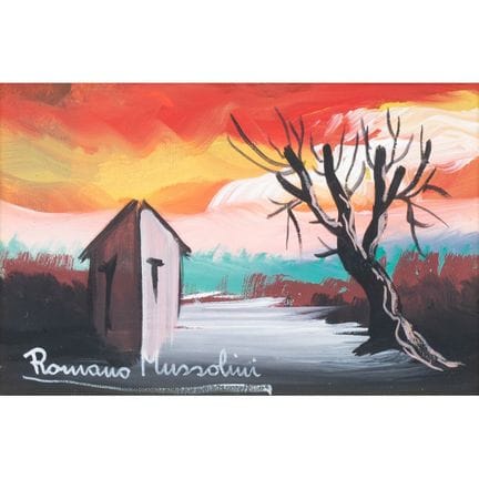ROMANO MUSSOLINI (Forlì, 1927 - Rome, 2006) 
Immeu